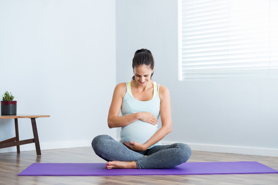 prenatal yoga poses