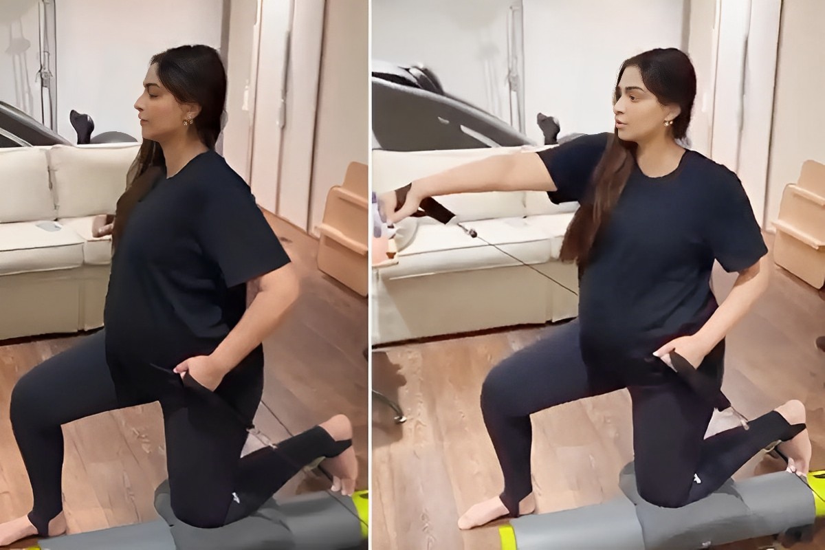 Sonam kapoor pregnancy yoga