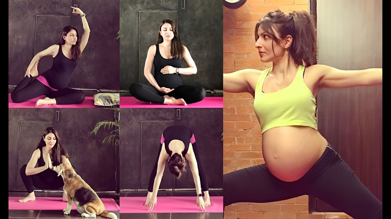 Soha ali khan pregnancy yoga