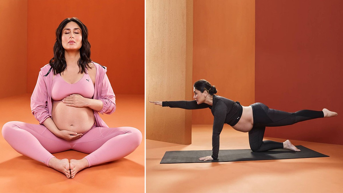 Kareena Kapoor pregnancy yoga