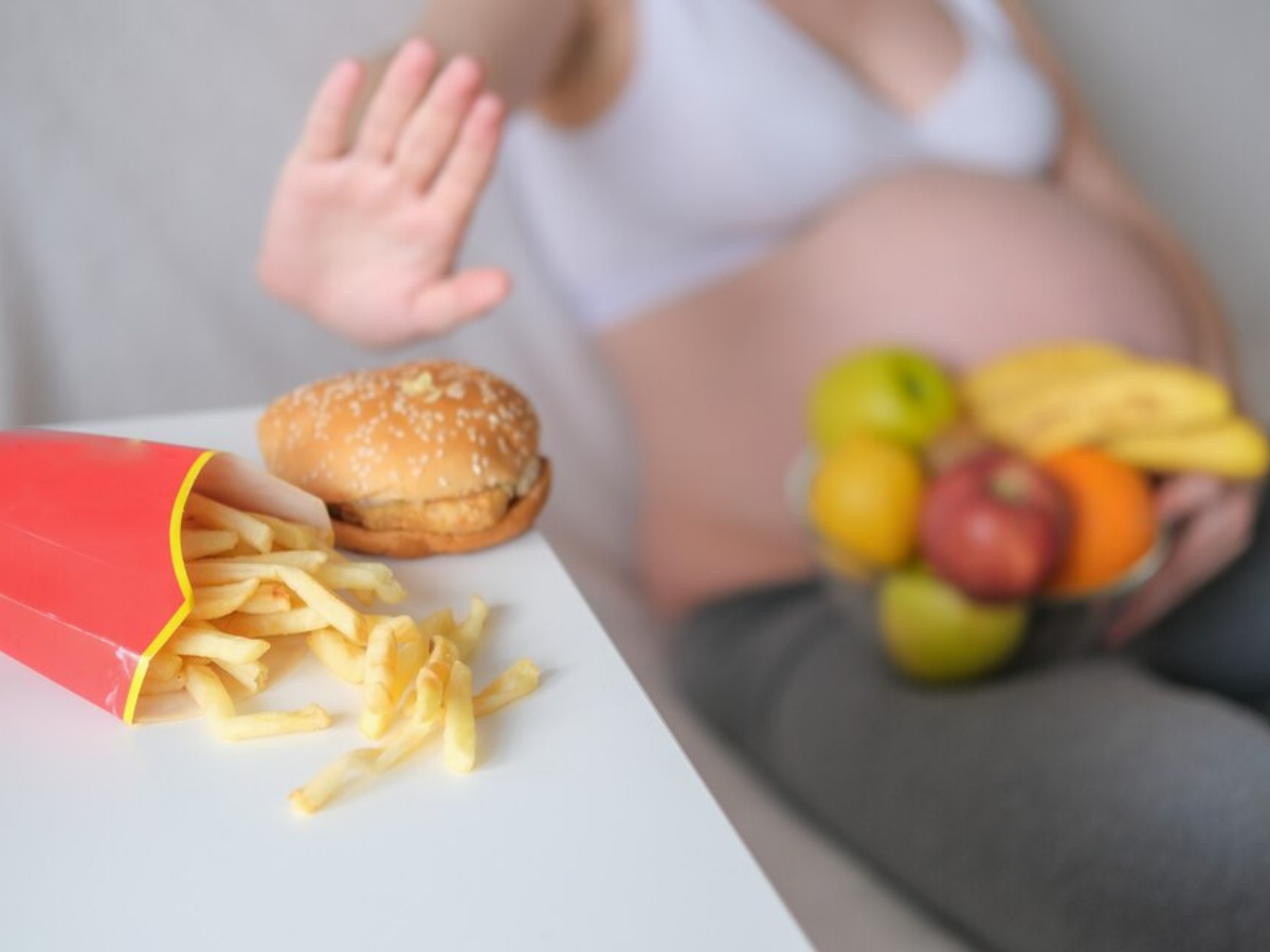 No junk food during pregnancy