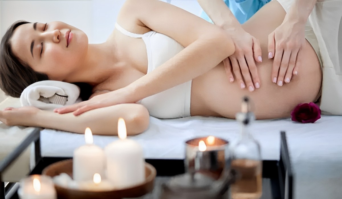 Pregnancy massage therapy